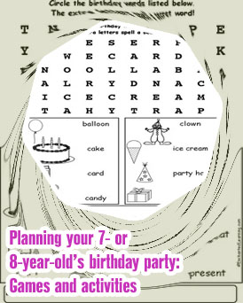 Birthday party games for kids
