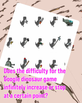 Dino running game google