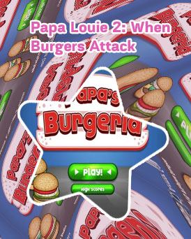 Papa burger game